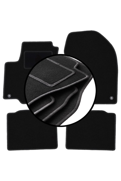 shumee Set complet de covorașe velur pentru: Suzuki SX-4 S-Cross crossover (2...