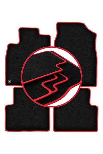 shumee Covorașe auto CARLUX-RED pentru: Honda Civic X hatchback (2017-)