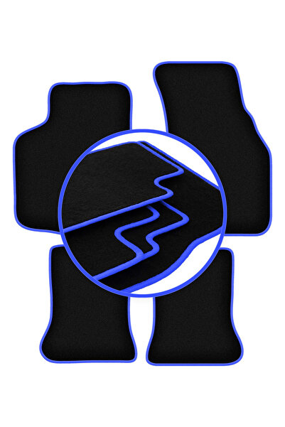 shumee Covorașe auto CARLUX-BLUE pentru: Volkswagen Golf I cabrio (1979-1993)