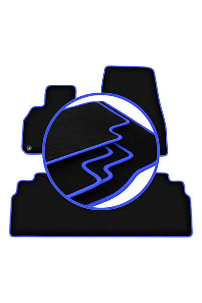 shumee Covorase CARLUX-BLUE pentru: Renault Espace Initiale (2015-)