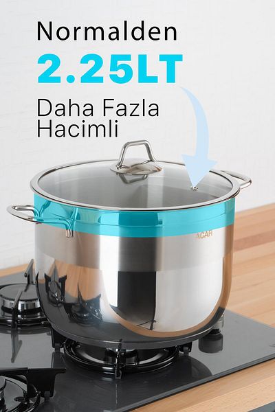 ACAR Karat Deep Plus Deep Pot - 28 cm