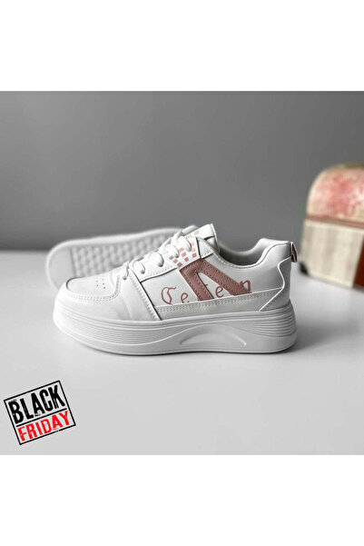 dehaine Women's sneakers, casual, made of eco-leather, fashion, CL2331, pink