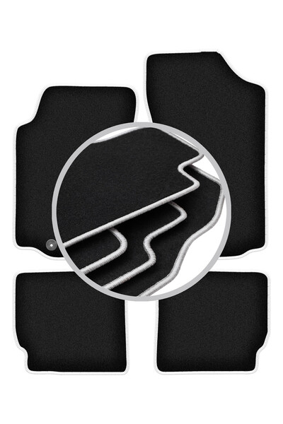 shumee Covorașe auto CARLUX-SILVER pentru: Peugeot 306 cabrio (1993-2001)