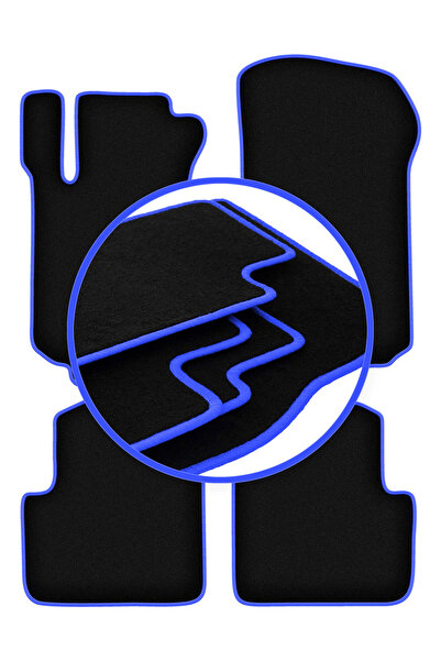 shumee Covorașe auto CARLUX-BLUE pentru: Mercedes R V251 / R251 monovolum (20...