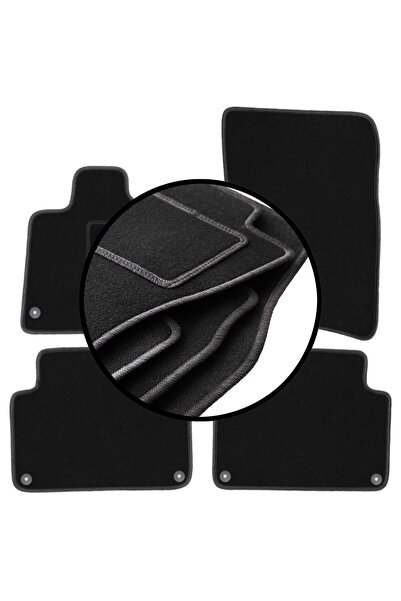 shumee Set complet de covorașe velur pentru: Audi Q7 I 4L SUV (2005-2015)