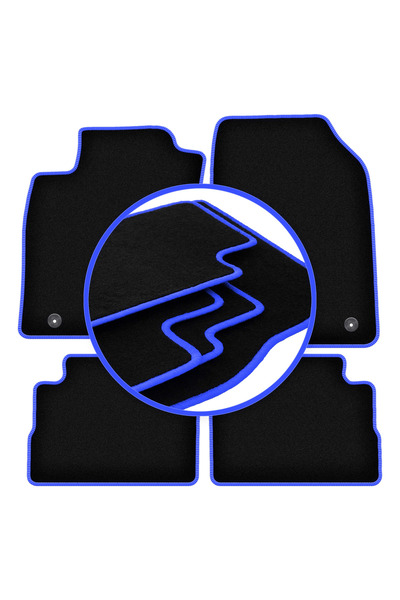 shumee Covorașe auto CARLUX-BLUE pentru: Opel Vectra C liftback, hatchback, s...