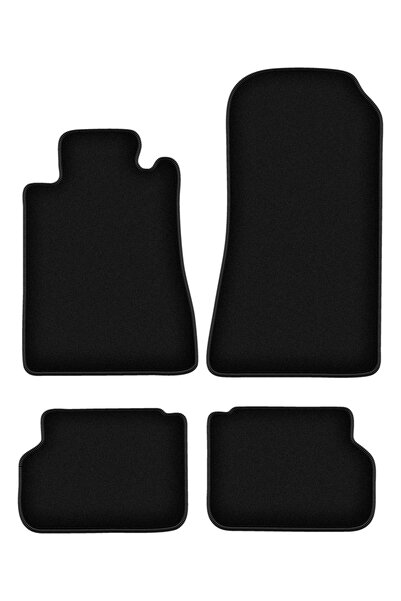 shumee Covorașe BASIC negre din velur pentru: Mercedes CL W140 coupe (1991-1998)