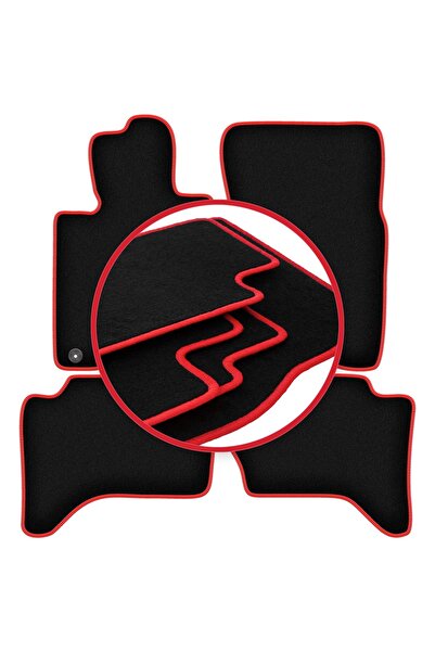 shumee Covorașe auto CARLUX-RED pentru: Mitsubishi L200 V pickup (2019-)