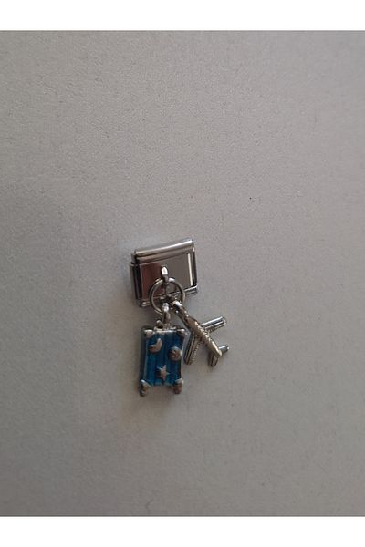 EMPA A V M Italian charm bracelet