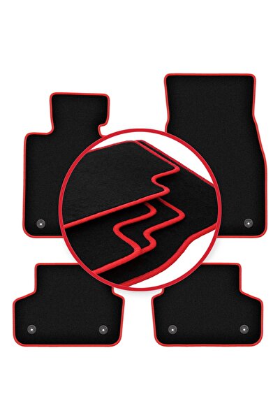 shumee Covorașe auto CARLUX-RED pentru: BMW 5 G30 sedan (2017-)