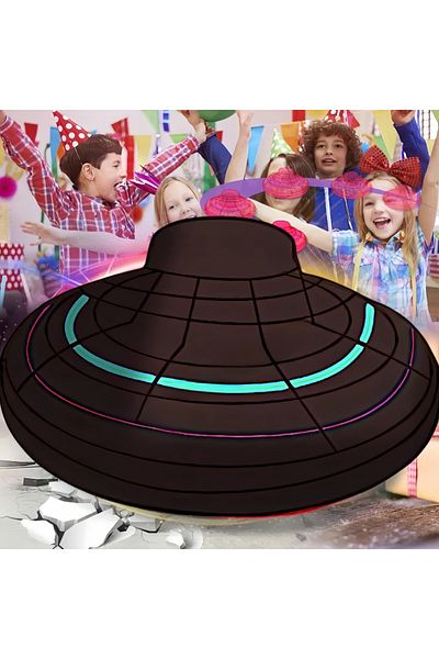Choice A-Black Magic Flying Helicopter Spinner Fingertip Upgrade Flight Gyro Fly orb Hover Ball Mini Dron A