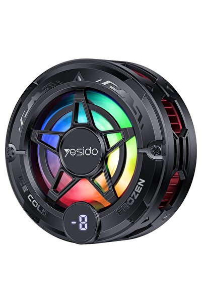 Yesido C226 Dijital Sıcaklık Göstergeli RGB ışıklı Radyatör Tablet Telefon So...