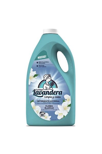 Lavandera Detergent rufe lichid Lavandera Flori Albe 4.5L, 90 spalari