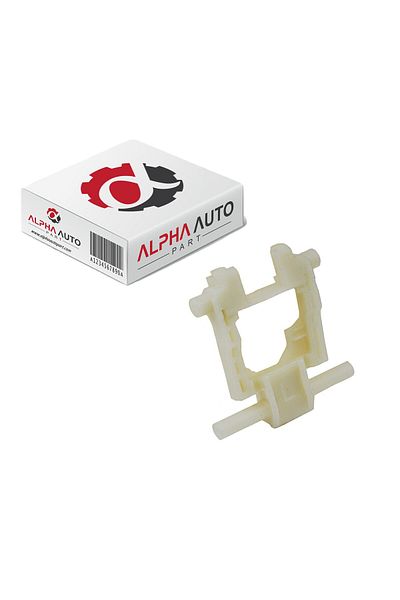 ALPHA AUTO PART Exterior Door Release Handle Interior Plastic for Vw Polo, Caddy - Left