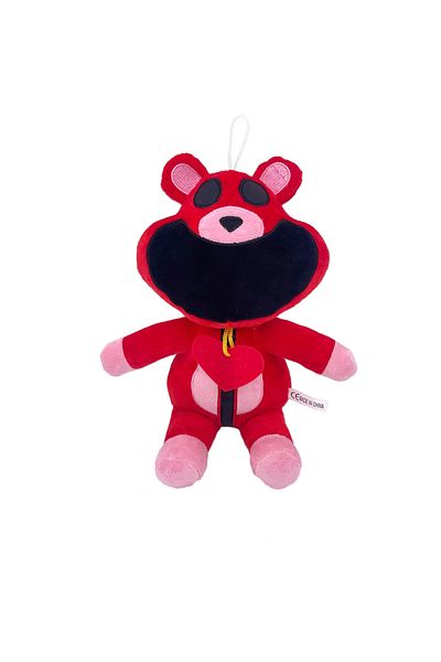 Choice b06 8 Smiling Critters Plush Toys Jumping House Cat Pup Bear Holding Plush Cat Pup Plush Doll Decora
