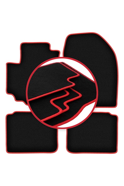 shumee Covorașe auto CARLUX-RED pentru: Suzuki SX-4 S-Cross FL crossover (2018-)