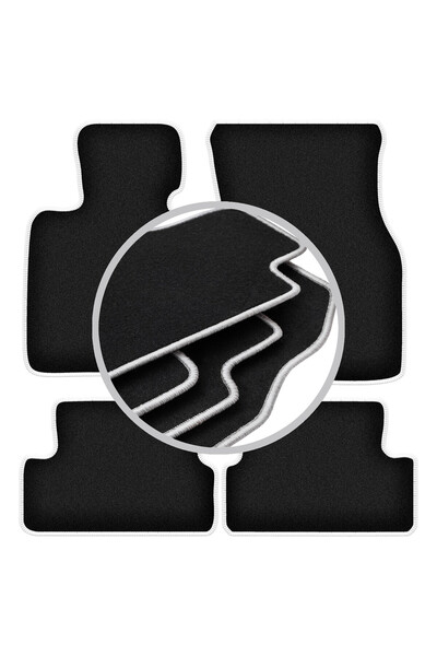 shumee Covorașe auto CARLUX-SILVER pentru: Mini Cooper F57 cabrio (2014-)