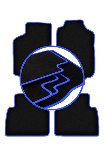 shumee Covorașe auto CARLUX-ALBASTRU pentru: Saab 9-5 I Y3SE sedan, break (19...