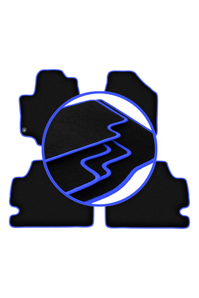 shumee Covorașe auto CARLUX-BLUE pentru: Chrysler Pacifica II hybrid (2017-)