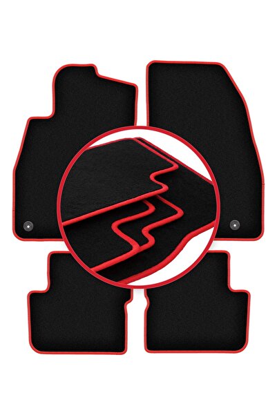 shumee Covorașe auto CARLUX-RED pentru: Opel Corsa D hatchback (2006-2015)