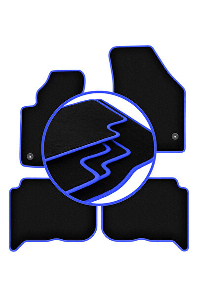 shumee Covorașe auto CARLUX-BLUE pentru: Volkswagen Touran I FL monovolum (20...