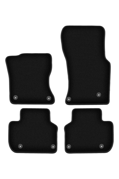 shumee Covorașe BASIC negre din velur pentru: Jaguar XF X260 sedan, break (20...