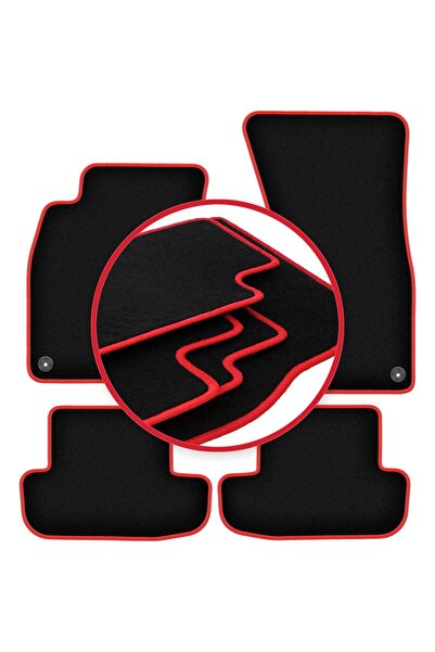 shumee Covorașe auto CARLUX-RED pentru: Audi A5 8T coupe (2008-2018)