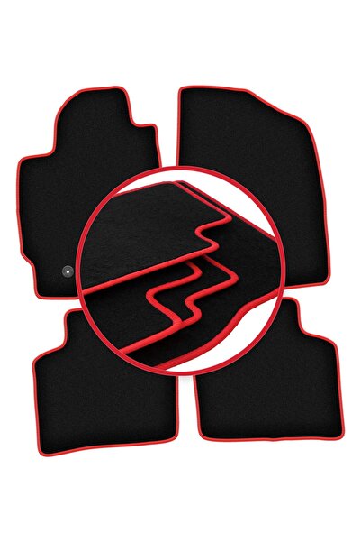 shumee Covorașe auto CARLUX-RED pentru: Toyota Prius II hatchback (2003-2010)