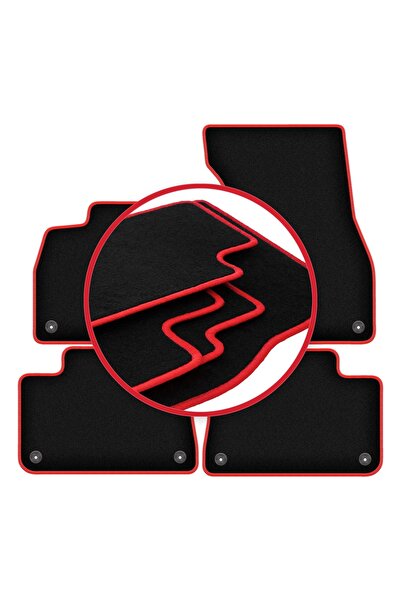 shumee Covorașe auto CARLUX-RED pentru: Audi e-Tron SUV (2018-)