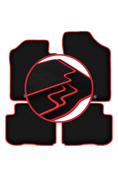 shumee Covorașe auto CARLUX-RED pentru: Kia Carens III monovolum (2006-2010)