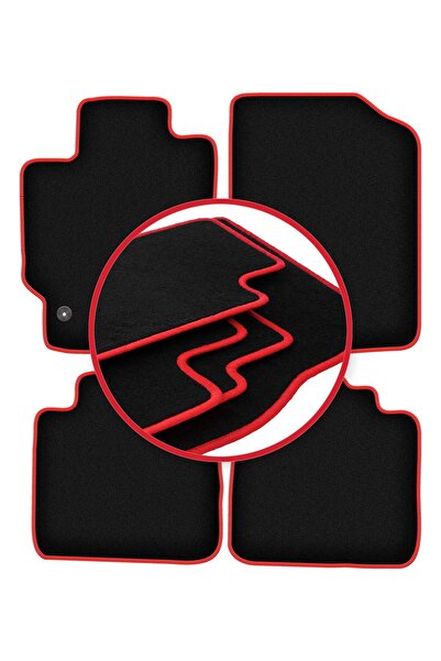 shumee Covorașe auto CARLUX-RED pentru: Toyota Camry VII sedan (2007-2011)