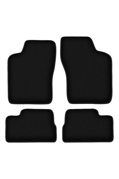 shumee Covorașe BASIC negre din velur pentru: Opel Ascona C liftback, sedan (...