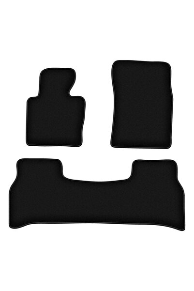 shumee Covorașe BASIC negre din velur pentru: Range Rover III L322 Vogue SUV (2001-2012)