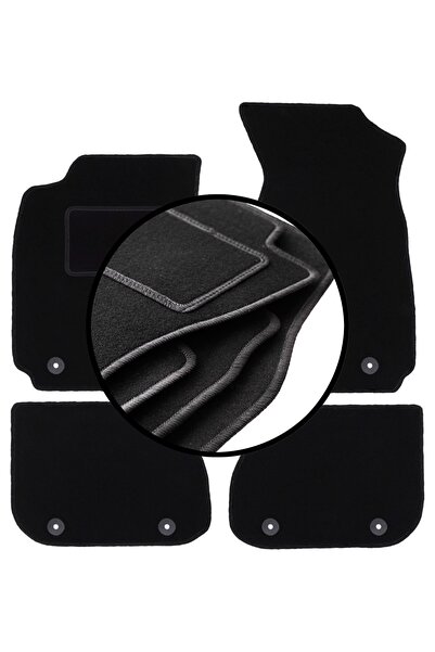 shumee Set complet de covorașe velur pentru: Audi A4 B5 FL sedan, break, avan...