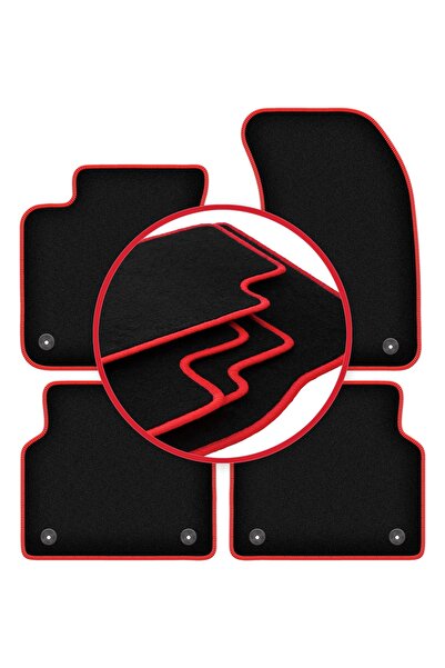 shumee Covorașe auto CARLUX-RED pentru: Audi A8 D4 sedan (2009-2017)