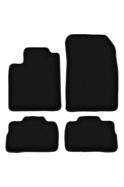 shumee Covorașe BASIC negre din velur pentru: Suzuki Kizashi sedan (2009-2014)