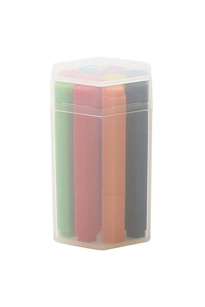 Muji Water-based Hexagon Mini Color Pen Set, 10 Colors, Multicolor