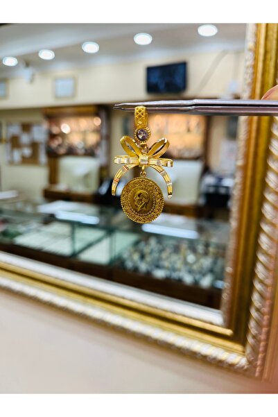 Çelikoğlu Kuyumculuk ÇELİKOĞLU KUYUMCULUK 14 AYAR ALTIN FİYONKLU KOLYE UÇU VE...