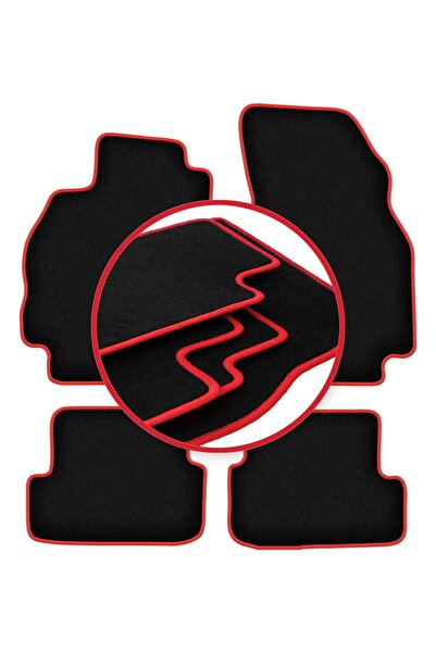 shumee Covorașe auto CARLUX-RED pentru: Renault Megane II hatchback (2002-2008)