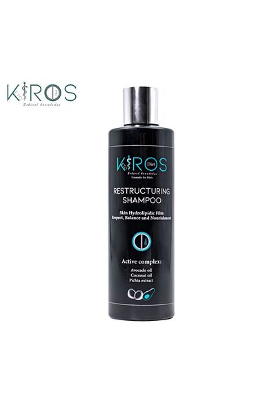 Kiros Diet KIROS RESTRUCTURING SHAMPOO, Anti-Hair Loss Shampoo for Fragile and Damaged Hair, 250 ml