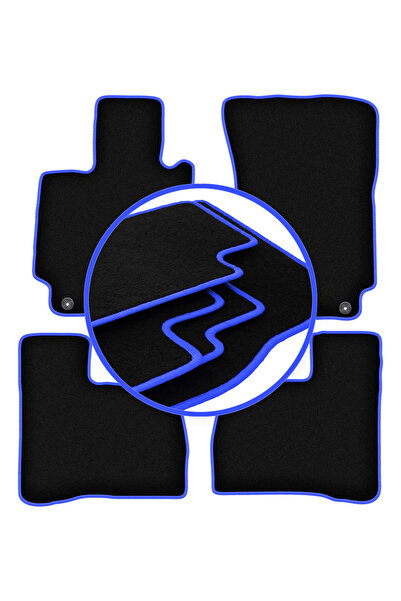 shumee Covorașe auto CARLUX-BLUE pentru: Mercedes W221 Clasa S Sedan scurt (2...