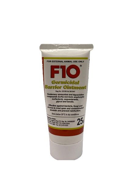F10 Germicidal Barrier Ointment 25gm