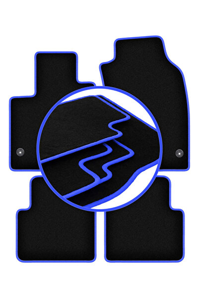 shumee Covorașe auto CARLUX-BLUE pentru: Fiat Panda III hatchback (2012-)