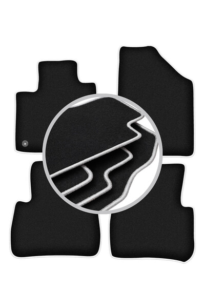 shumee Covorașe auto CARLUX-SILVER pentru: Nissan Murano Z51 SUV (2008-2015)