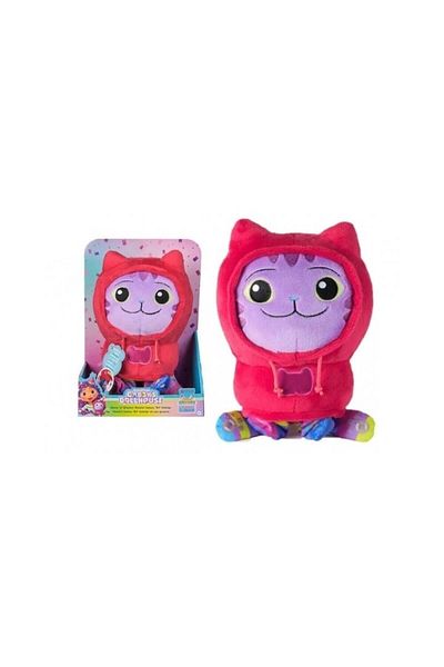 SPIN MASTERR Gabby's Dollouse Plush Toy - DJ Catnip, 25 cm