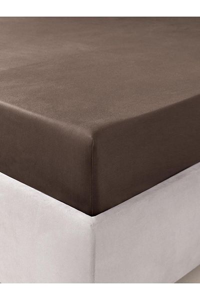 Karna Home Satin Fitted Sheet – Soft Textured and Shiny Looking