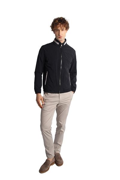 İgs Men's Navy Blue Spring Coat