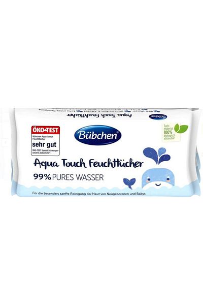 Bübchen Aqua Touch Newborn Sensitive Wet Wipes 48 Pcs