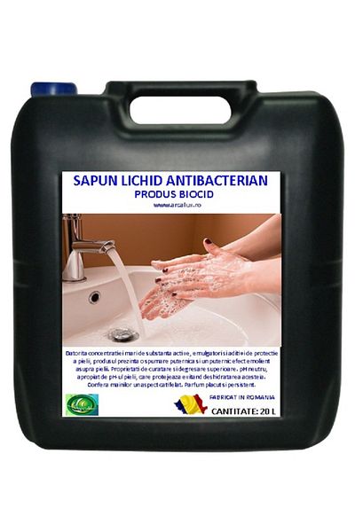 ARCA LUX Sapun lichid antibacterian, Produs Biocid, Arca Lux, Bidon 20 L