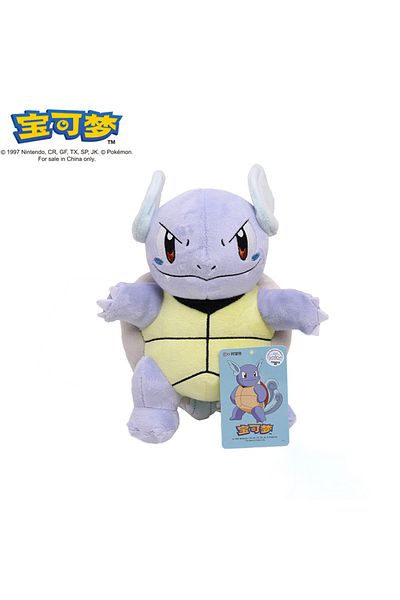 Choice Wartortle POKEMON Original Plush Toy Gengar Mimikyu Pikachu Charizard Genuine Kawaii Plush Doll Soft